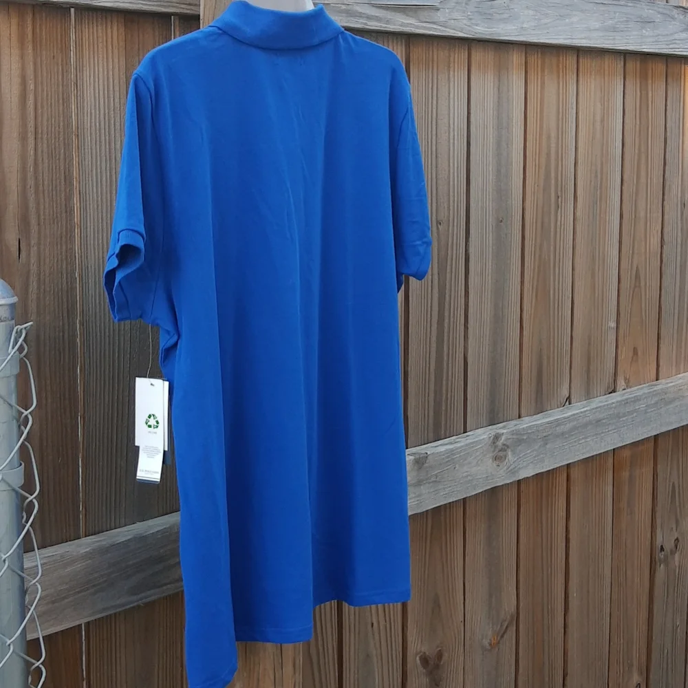 U.S. Polo Assn. Women's polo shirt, size XXL, Royal Blue color - Picture 2 of 6
